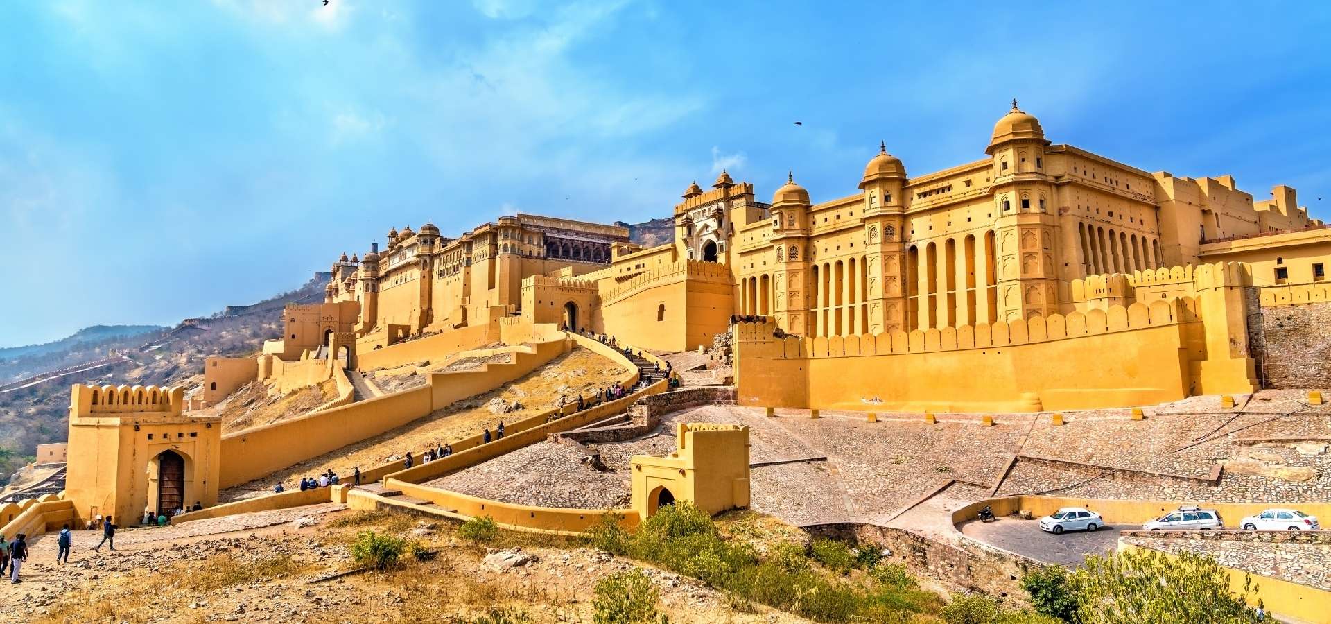 Jaipur Fort - Rajastanin linnoitukset ja palatsit - Intia