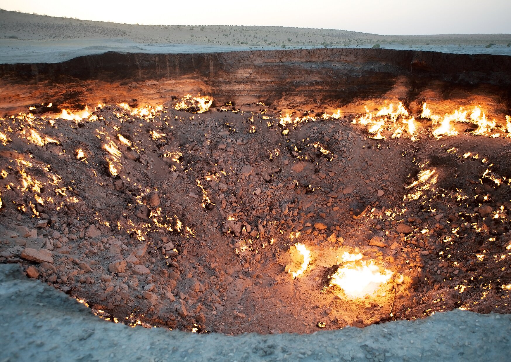 Darwaza-crater